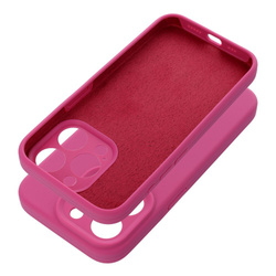 Futerał SILICONE 2mm do IPHONE 15 Pro Max pudrowy róż