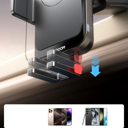 Joyroom JR-ZS241S Autohalterung mit induktivem Ladegerät für Armaturenbrett - schwarz