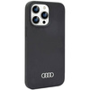 Audi Silikonhülle iPhone 14 Pro Max 6,7" schwarz/schwarz Hardcase AU-LSRIP14PM-Q3/D1-BK