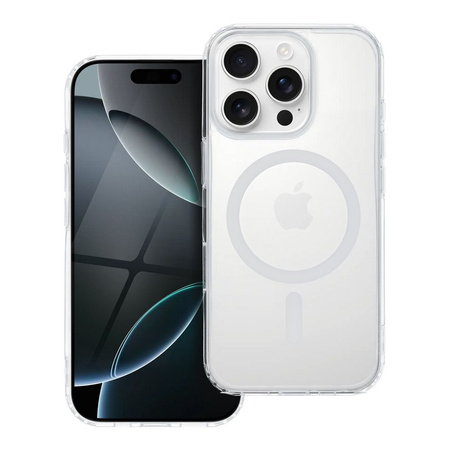 Drop Glue Colorful Ring Mag Cover kompatybilny z MagSafe pasuje do IPHONE 17 biały