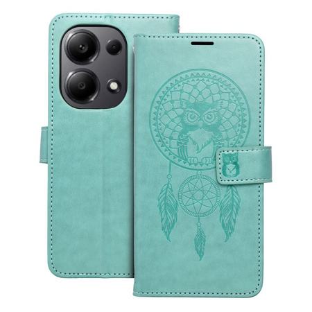 Kabura MEZZO Book do XIAOMI Redmi NOTE 13 PRO 4G łapacz snów zielony