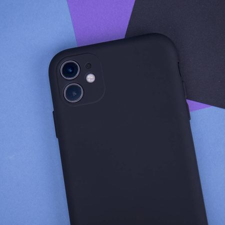 Nakładka Silicon do iPhone 11 czarna
