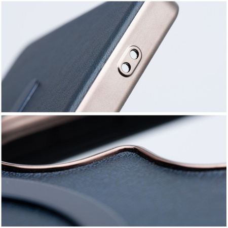 Futerał GENTLEMAN MAG COVER kompatybilny z MagSafe do IPHONE 16e (SE 4 2025) granatowy