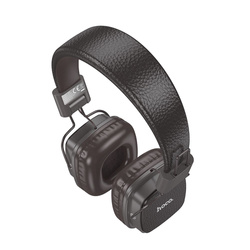 HOCO słuchawki bezprzewodowe bluetooth nagłowne W56 brązowe