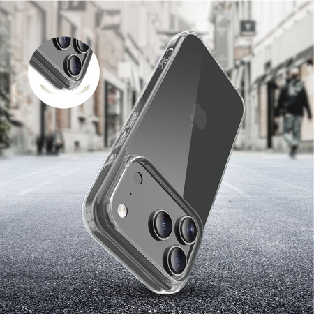 TECH-PROTECT FLEXAIR HYBRID IPHONE 17 PRO CLEAR