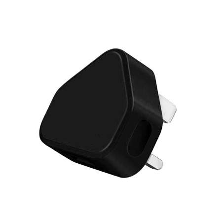 Economy Ładowarka sieciowa Adapter UK USB  1A Czarny 1000 mAh