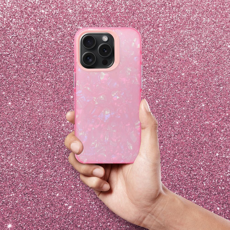 Futerał TUTTI FRUTTI do IPHONE 16 PRO MAX różowy