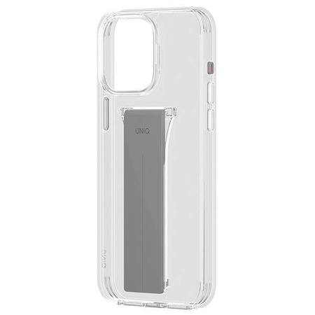 Etui APPLE IPHONE 15 PRO MAX UNIQ Heldro Mount with Stand transparentne