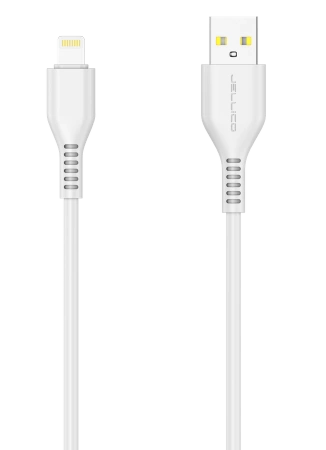 JELLICO kabel KDS-32 Lightning USB 3.1A 2M Biały