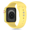 Pasek Tech-Protect Silicone na Apple Watch 4 / 5 / 6 / 7 / 8 / 9 / SE / Ultra 1 / 2 (42 / 44 / 45 / 49 mm) - żółty