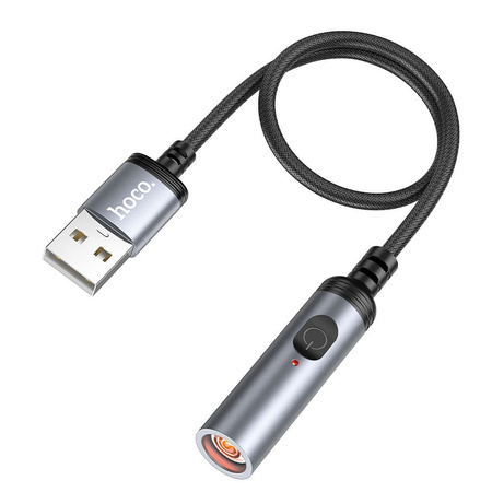 HOCO adapter zapalniczki na złącze USB A UA30 0,3 m czarny