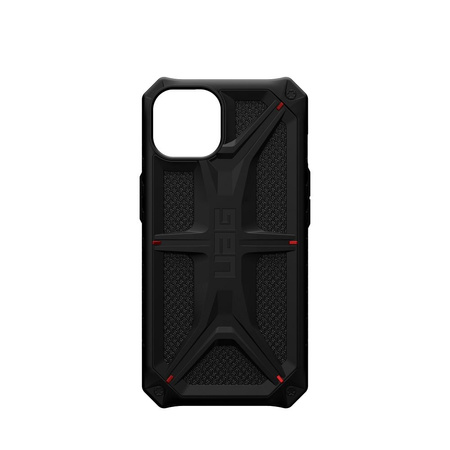 UAG Monarch - Schutzhülle für iPhone 14 Plus (Kevlar-Schwarz)