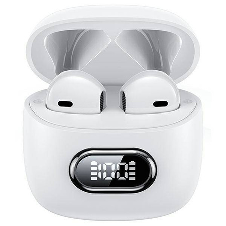 USAMS Słuchawki Bluetooth 5.3 TWS IA II series bezprzewodowe purpurowy/purple BHUIAII03 (USAMS-IAII15)