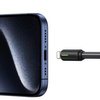 USAMS Kabel USB-C/Lightning 1m SJ732 czarny/black YU Series SJ735USB01 (US-SJ735)