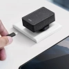 UNIQ Ład. siec. Versa Slim USB-C PD 18W + kabel USB-C na USB-C czarny/charcoal black (LITHOS Collective)