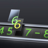 Baseus Square Bar Temporary Parking Number Plate black (CNFT000001)