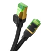 Baseus szybki kabel sieciowy RJ-45 cat.8 40Gbps 10m pleciony- czarny