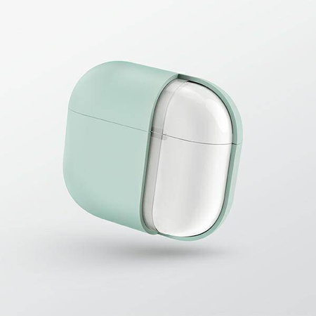 UNIQ case Lino AirPods 3rd gen. Silicone gray / ash gray