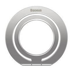 Uchwyt pierścień, ring holder Baseus Halo do telefonu (srebrny)