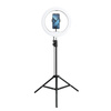 Lampa LED Ring Stream RGB pierścieniowa 13 cali z uchwytem na telefon + statyw