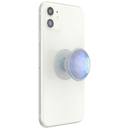 Uchwyt i podstawka do telefonu           Popsockets Luxe Iridescent Dichroic Diamond Frosted 806539
