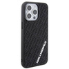 Karl Lagerfeld 3D Rubber Multi Logo Hülle für iPhone 15 Pro Max – Schwarz