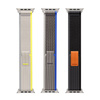 Velcro Sports Strap for Apple Watch Ultra/8/7/6/SE/5/4/3/2/1 (42, 44, 45, 49mm) Dux Ducis Strap YJ Version - Blue Gray