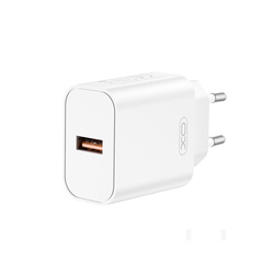 XO ładowarka sieciowa CE33 QC 18W 1x USB biała