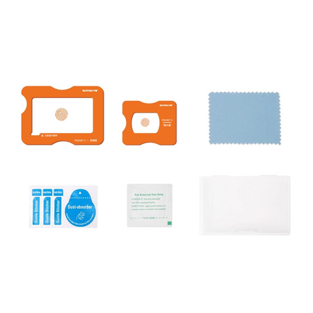 Sunnylife AR Anti-reflection Tempered Film with Locator Accessories for Osmo Pocket 3