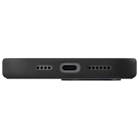 Schutzhülle IPHONE 16 PRO UNIQ Lyden DS Magclick Charging Washed blau & schwarz