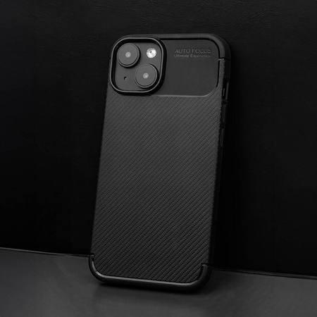 Nakładka Carbon Black do iPhone 16 6,1"