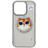 Etui Nimmy Glasses Cool Cat MagSafe do    iPhone 16 Pro szary