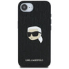 KARL LAGERFELD futerał do IPHONE 16e (SE 4 2025) KLHCPSE4PGKLKIPK (PU Monogram K. Head Pin) czarny
