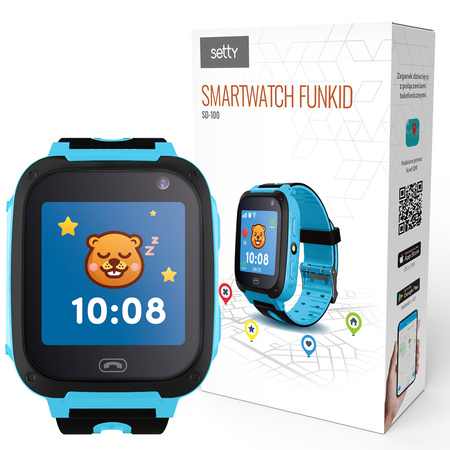 Smartwatch dziecięcy LBS Setty FunKid SD-100 niebieski
