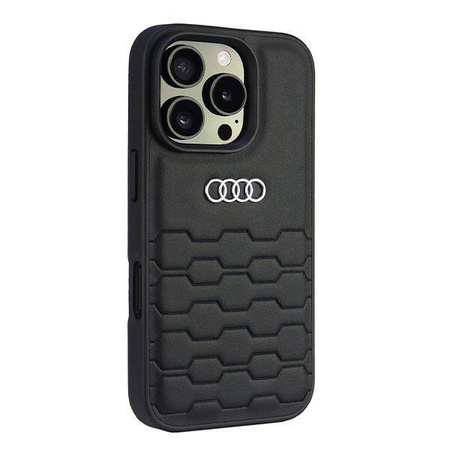 Audi nakładka Synthetic Leather do iPhone 16 Pro Max 6.9" czarna