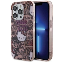 Hello Kitty IML Tags Graffiti-Hülle für iPhone 13 Pro / 13 – Rosa