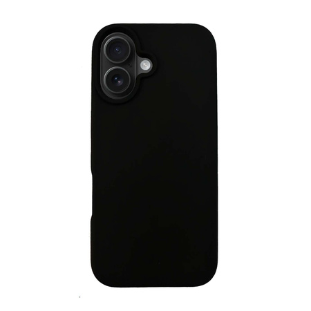 3MK Silicone Case iPhone 16 6.1" czarny/ black