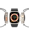 Sport-Schnallenarmband für Apple Watch Ultra 8/7/6/SE/5/4/3/2/1 (42, 44, 45, 49 mm) Dux Ducis Armband GS-Version – Schwarz