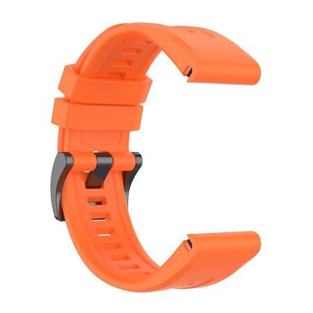 Pasek / opaska do smartwatcha Garmin FENIX 3 / 3HR / 5X / 6X / 6X PRO / 7X / 7X PRO pomarańcz (8)