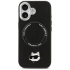 Karl Lagerfeld Choupette Pin MagSafe Case for iPhone 17 - Black