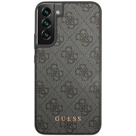 Guess 4G Metal Logo - Etui Samsung Galaxy S23 (szary)