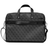 Original Case LAPTOP 16" Guess Saffiano 4G Hot Stamp Triangle Logo black