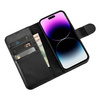 iCarer Wallet Case 2in1 iPhone 14 Pro Leather Flip Cover Anti-RFID black (WMI14220726-BK)