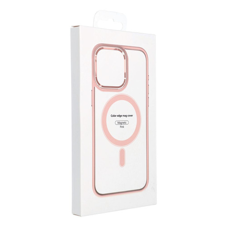 Futerał Color Edge Mag Cover kompatybilny z MagSafe do IPHONE 11 różowy
