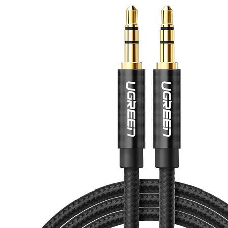 Ugreen Audiokabel 2 x Miniklinke 3,5 mm 2 m schwarz (50363 AV112)