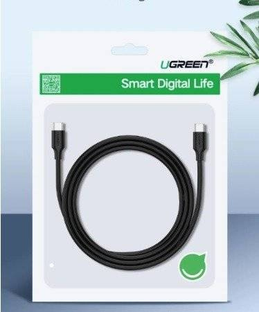 Ugreen USB Type C Lade- und Datenkabel 3A 1m schwarz (US286)