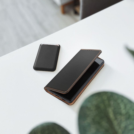 Kabura skórzana SMART PRO do IPHONE 15 Pro czarny