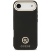 Etui Guess Grained Strass Logo MagSafe na iPhone Air - czarne