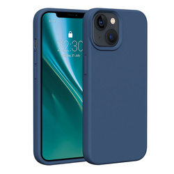 Nakładka Etteri Silicone Case do iPhone 14 6,1" ciemnoniebieska