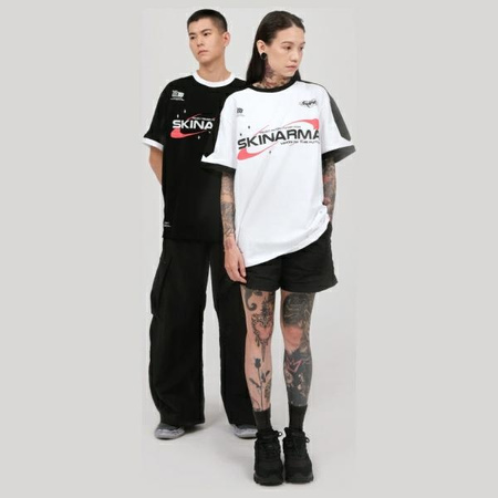 T-shirt Skinarma Halo L biały